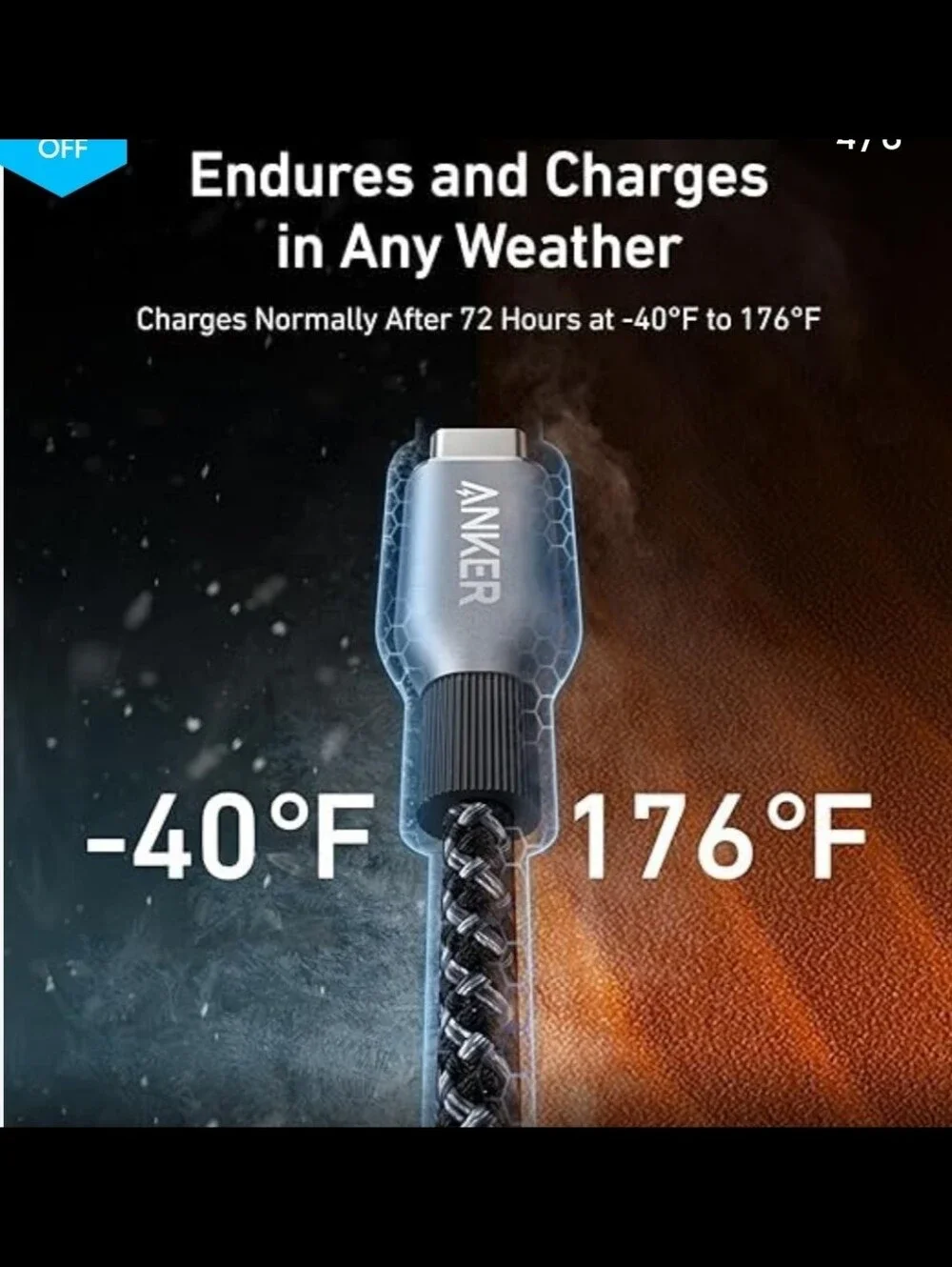 Anker SEALED! NIB! Prime USB-C to USB-C (240W Upcycled-Braided) Cable. R2S!